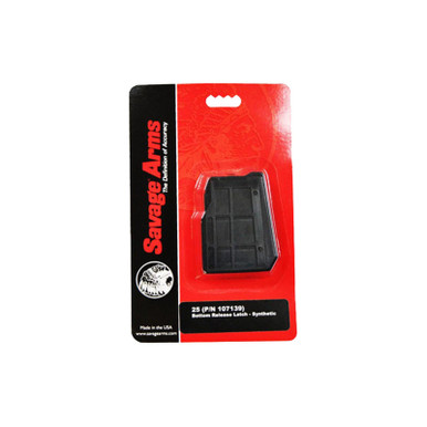 Savage Arms 55222 25 4rd 22 Hornet Black Polymer