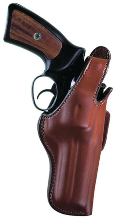 Bianchi 5 Thumbsnap S&W 34 Kit Gun 4" Leather Tan