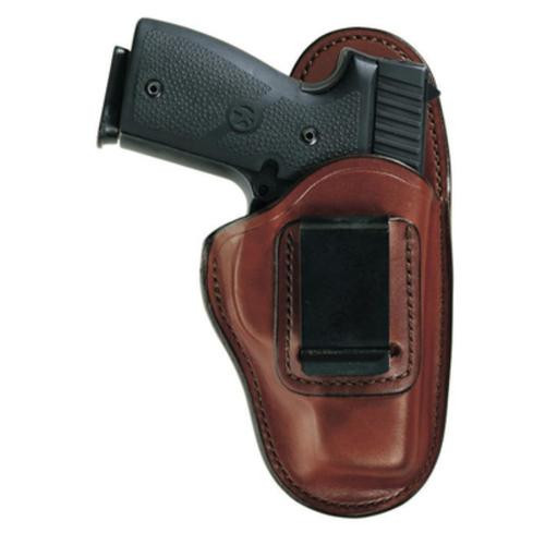 Bianchi 100 Professional Size 14 Inside Waistband Leather Tan Belt Clip Fits Browning Hi-Power/Ruger SR/Colt 1911 Government