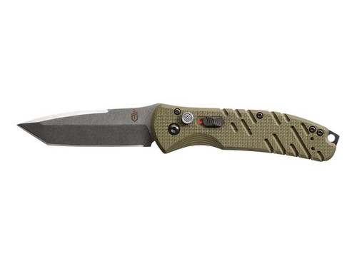 Gerber Propel Auto, OD Green, Fine Edge, K-Polish Blade, Automatic Knives