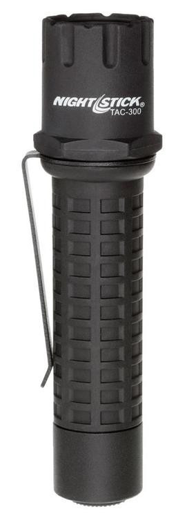 Nightstick Tactical Flashlight 180 Lumens CR123A Lithium (2), Black