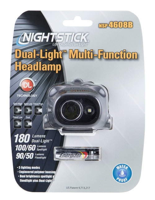 Nightstick Headlamp Dual Light 180L