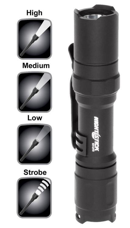 Nightstick MT 210 Mini Tac Pro 120/55/30 Lumens AA (1) Black
