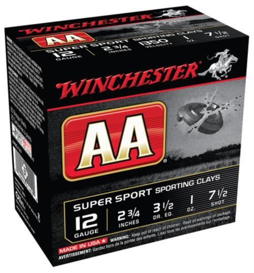 AA Super-Sport 12 Ga, , 2.75", 1350 FPS, 1 oz, 7.5 Shot, 25rd Box