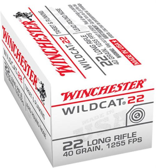 Winchesterchester 22LR Wildcat, 40 Gr, Round Nose, 50rd Box
