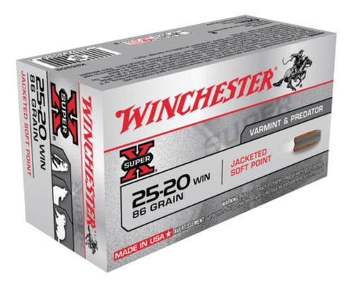 Winchester Super X 25-20 Winchester Soft Point 86gr, 50Box/10Case