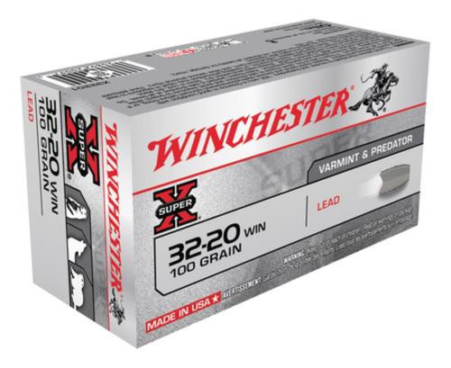 Winchester Super X 32-20 Winchester Lead 100gr, 50rd Box