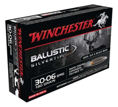 Winchester Supreme 30-06 Spg Ballistic Silvertip 180gr, 20rd Box