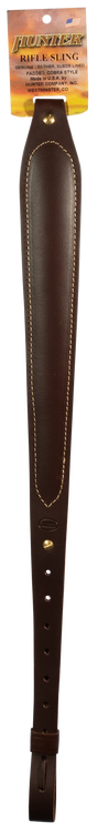 Hunter Cobra Padded Antique 1" Swivel, Leather Brown