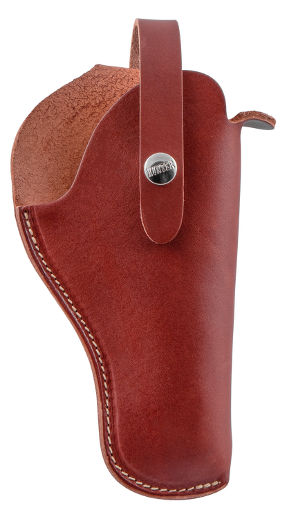 Hunter VersaFit 6" Medium/Large Frame DA Revolver, Leather Brown