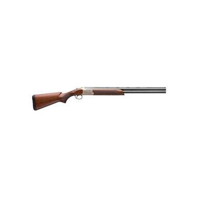 Browning 0182093004 Citori 725 Feather Full Size 12 Gauge Break Open 3" 2rd 28" Blued Over/Under Vent Rib Barrel, Engraved Silver Nitride Aluminum Receiver, Fixed Grade II/III Black Walnut Stock