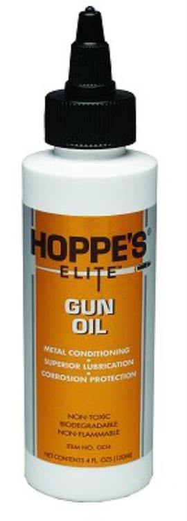 Hoppe's Elite Gun Oil Lubricates And Prevents Corrosion 4 oz. Squeeze Bottle