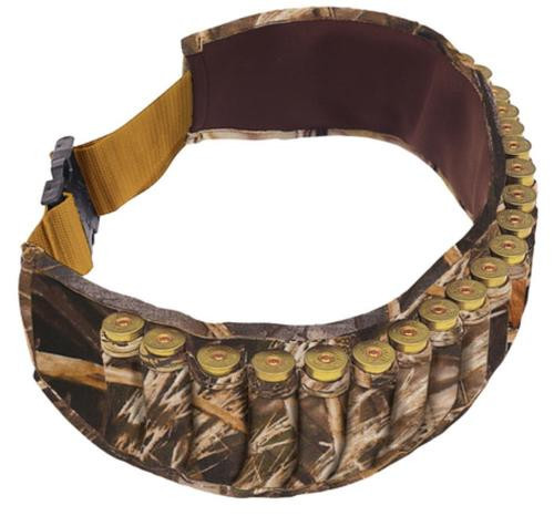 Allen Shotgun Shell Belt Holds 25 Shells, Adjustable To 58" Neoprene Shadowgrass Camo