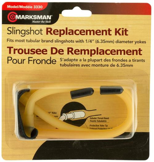 Marksman Slingshot Replacement Band Kit 6" x 1" x 6"