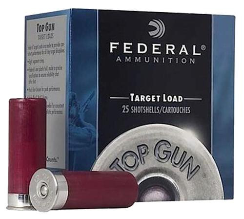 Federal Top Gun Target 12 Ga, 2.75", 7/8oz, 8 Shot, 25rd Box