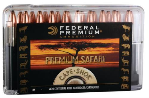Federal Cape-Shok 9.3x74R 286gr, Swift A-Frame 20rd Box