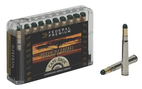 Federal Cape-Shok 9.3mmX62 Mauser Woodleigh Hydro Solid 286gr, 20rdBox