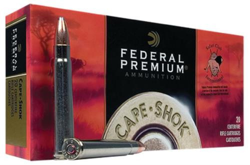 Federal Premium .458 Lott 500gr, Trophy Bonded Bear Claw, 20rd Box