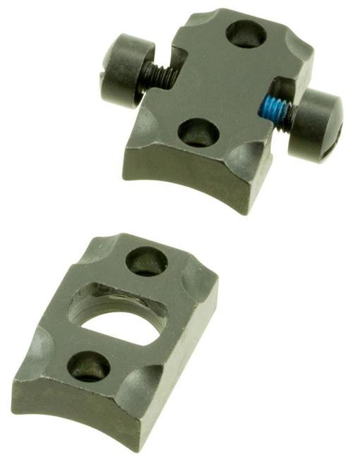 Leupold, Standard, 2 Piece Base, Fits Ruger American RVF Short Action, Matte Black