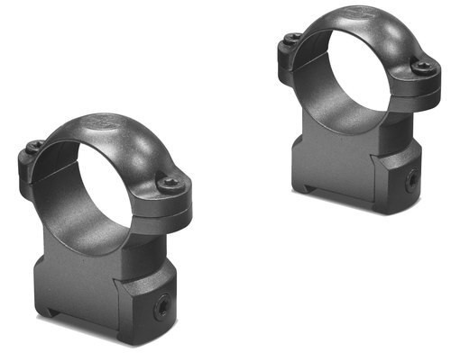 Leupold Ringmounts Black Steel 30mm Tube Medium Fits CZ 550