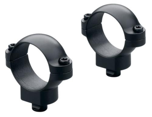 Leupold Quick Release Ring Set 30mm Dia High Black Matte