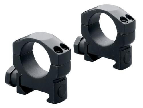 Leupold Mark 4 Ring Set 1" Diam Medium Aluminum Black Matte
