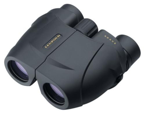 Leupold Green Ring Rogue Compact Binoculars 10X25mm Black