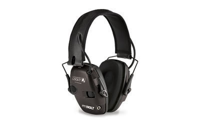Howard Leight Impact Sport Bolt Black Electronic Earmuff - Industry Leading Attack Time!
