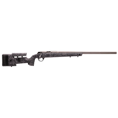 CVA PR5020N Endura LRH 45 Cal 26" Tungsten Cerakote Fluted Threaded Barrel, Drilled & Tapped Stainless Steel Receiver, Fixed Black w/Tungsten Webbing Synthetic Stock
