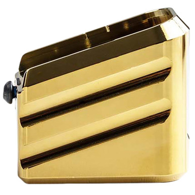 Cross Armory CRG+0MEG17GD Magazine Extension Fits Glock 17/22/31 Gen 1-5 Gold Aluminum