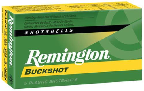 Remington Express Buckshot Shotshells 12 ga 3 41 Pellets 4 Buck Shot 5rd/Box