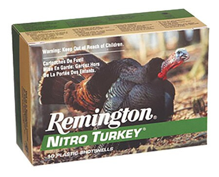 Remington Nitro Turkey 12 Ga, 3 Inch, 1210 FPS, 1.875 Ounce, 5 Shot, 10rd Box