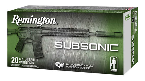 Remington Silencer Subsonic 45 ACP 230gr, FNEB, 50rd Box