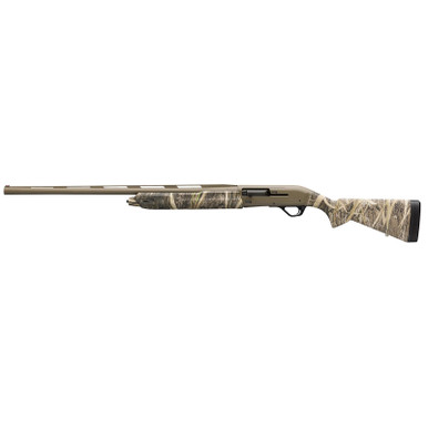 Winchester Repeating Arms 511310292 SX4 Hybrid Hunter 12 Gauge 3.5" Chamber 4+1 2.75" 28", FDE Cerakote Rec/Barrel, Mossy Oak Shadow Grass Habitat Furniture, TruGlo Fiber Optic Sight Left Hand