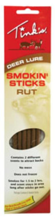 Tinks Smokin Stick Rut Deer Attractant Whitetail 6 Sticks