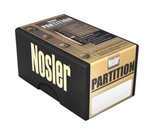 Nosler Partition Spitzer 338 Caliber .338 225gr, 50 Per Box,NOT AMMO THESE ARE RELOADING BULLETS