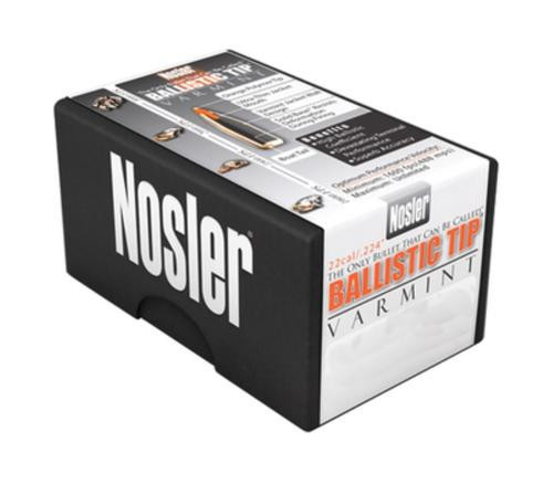 Nosler Ballistic Tip .22 Caliber 50gr, 100/Box,NOT AMMO THESE ARE RELOADING BULLETS