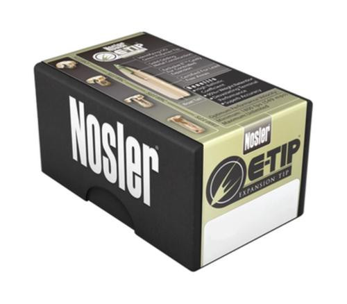 Nosler E-Tip Lead Free 338 Caliber .338 200gr, 50 Per Box,NOT AMMO THESE ARE RELOADING BULLETS