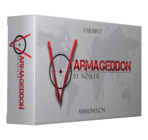 Nosler Varmageddon .221 Remington Fireball 40gr, Flat Base Hollow Point 20rd Box