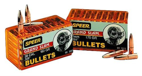 Speer Rifle Bullets Grand Slam 338 Caliber .338 250 Gr, Soft Point, 50/Box,NOT AMMO THESE ARE RELOADING BULLETS