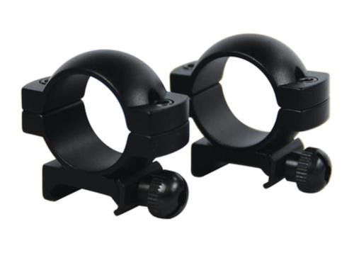 Redfield Mounts Top Mount Weaver Style 1" Dia Medium Black Matte