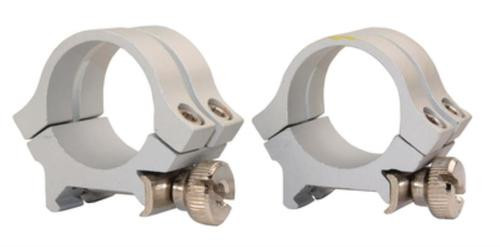 Weaver Quad Lock Detachable Aluminum Rings 1", Medium Silver