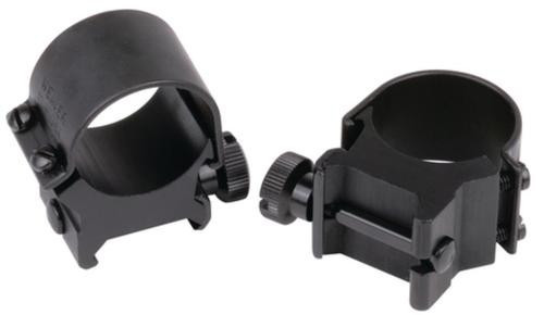 Weaver Mounts Detachable Top Mount 30mm High 30mm Diameter Gloss Black