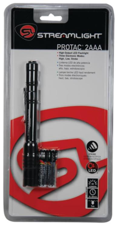 Streamlight ProTac 2AAA C4 LED Flashlight Black