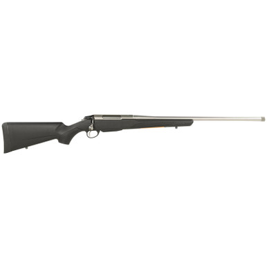 Tikka JRTXB31922MT T3 Lite Full Size 6.5 PRC 3+1 22" Stainless Threaded Barrel, Drilled & Tapped Stainless Steel Receiver, Fixed Black Synthetic Stock, Right Hand
