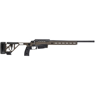 Tikka JRTXAGM31924 T3x Ace Game 6.5 PRC 10+1 24" Fluted Threaded Barrel, Bronze Cerakote Picatinny Rail Aluminum Receiver, M-LOK Handguard, Adjustable Aluminum Stock, Black Polymer Grip