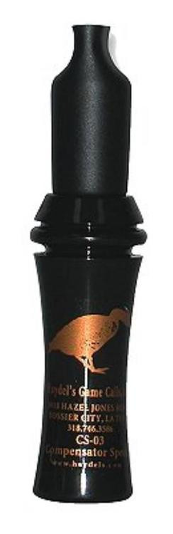 Haydel's Game Calls Compensator Open Call Specklebelly Sounds Attracts Geese Black Acrylic