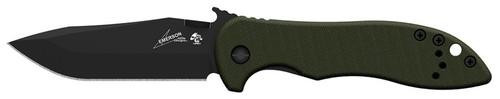 Kershaw 6074 Folder 3" 8Cr13MoV Stainless Straight Edge G10 Olive Drab