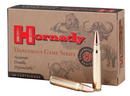 Hornady Dangerous Game 470NitroExpress 500gr Dangerous Game Solid 20 Per Box/6 Case