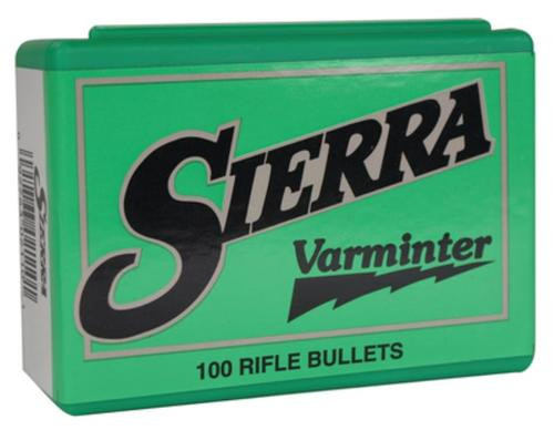 Sierra Varminter 6mm .243 60gr, Hollow Point, 100/Box, NOT AMMO THESE ARE RELOADING BULLETS